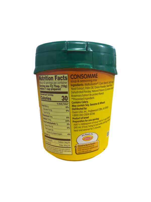 Osem Soup & Seasoning Mix Consomme All Natural 14.1 oz. - Image 2