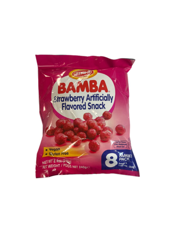 Osem Bamba Strawberry 8 family pack